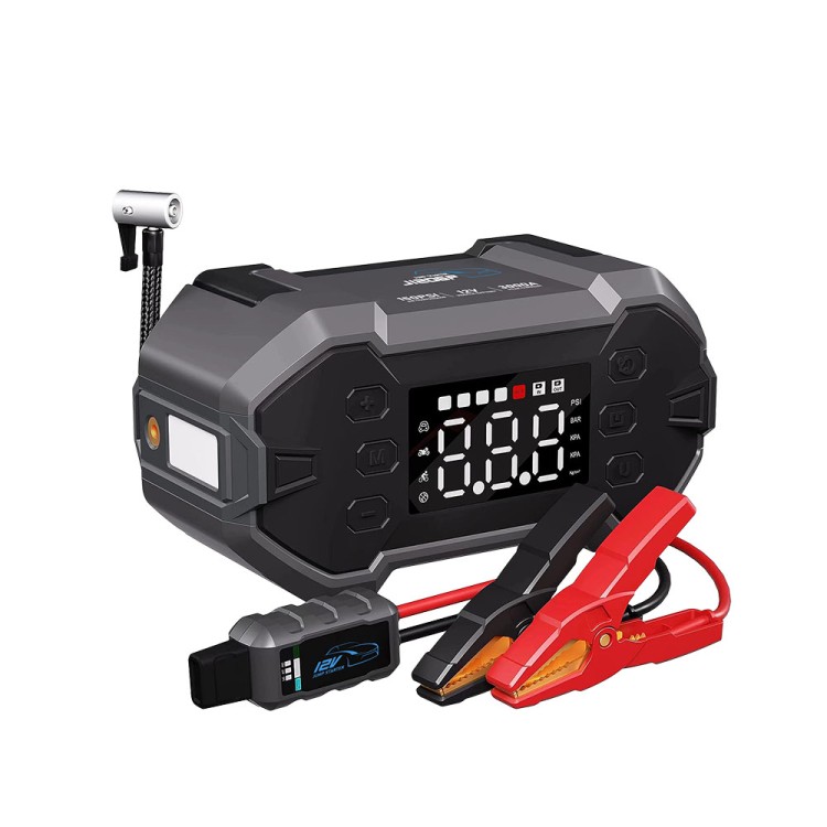 Pump GK-J1206P Portable Jump Starter 3000A-ca